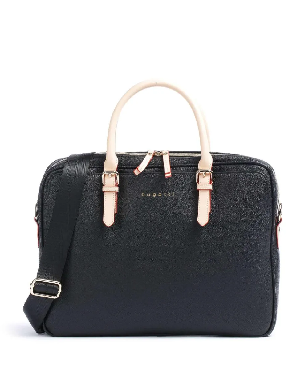 Ella Aktentasche 15″ Lederimitat schwarz