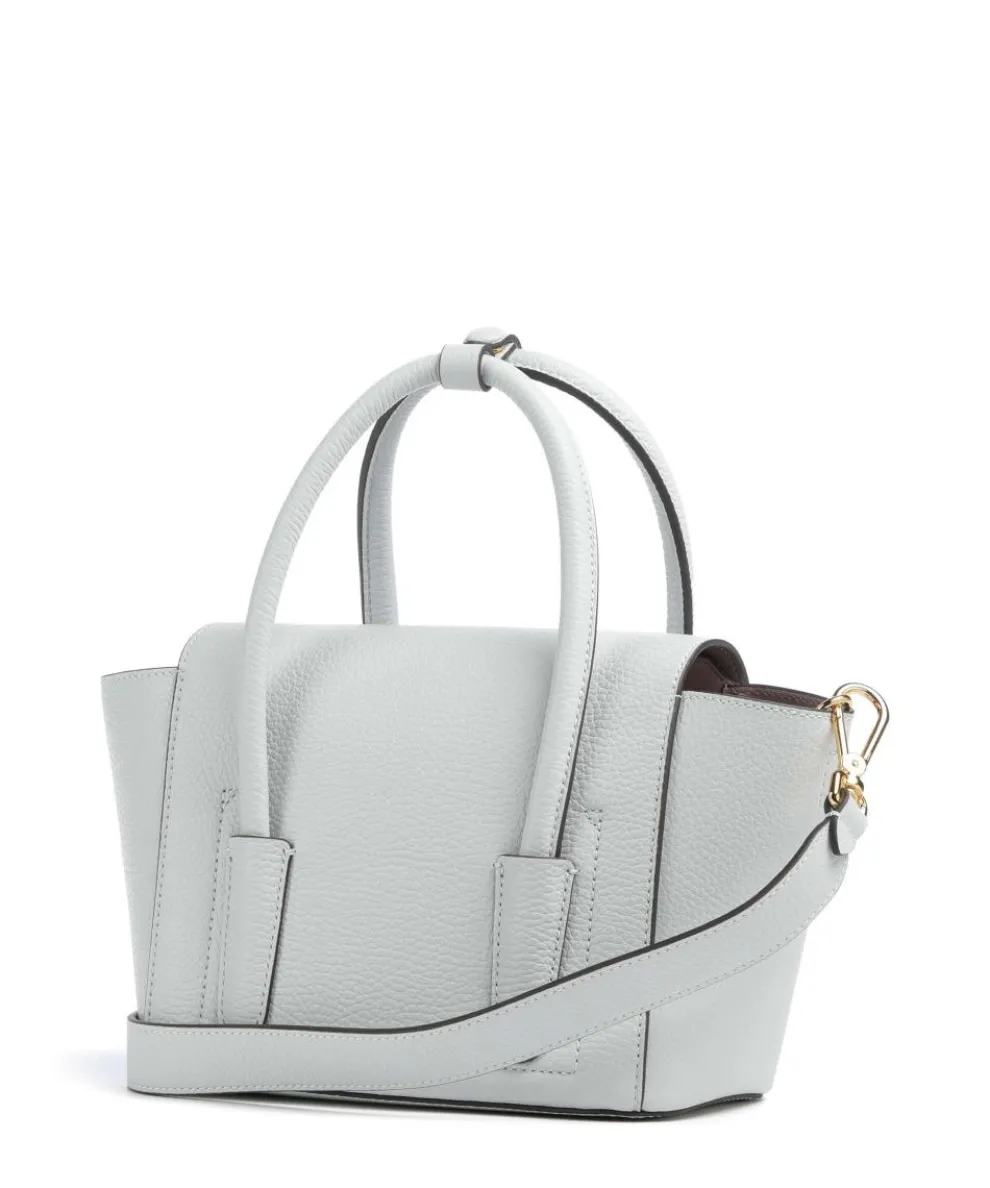 Beat Double Handtasche genarbtes Rindsleder hellblau