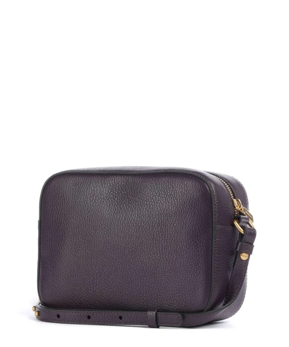 Beat Soft Umhängetasche genarbtes Rindsleder pflaume