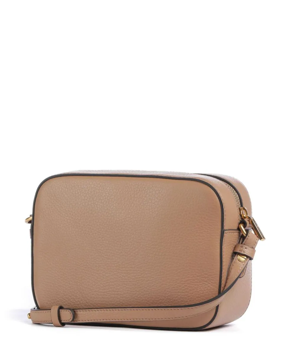 Beat Soft Umhängetasche genarbtes Rindsleder hellbraun