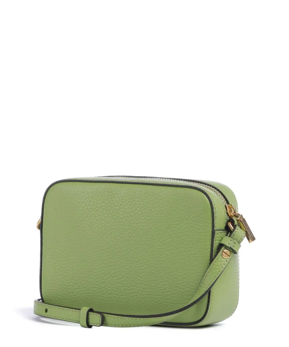 Beat Soft Umhängetasche genarbtes Rindsleder grün