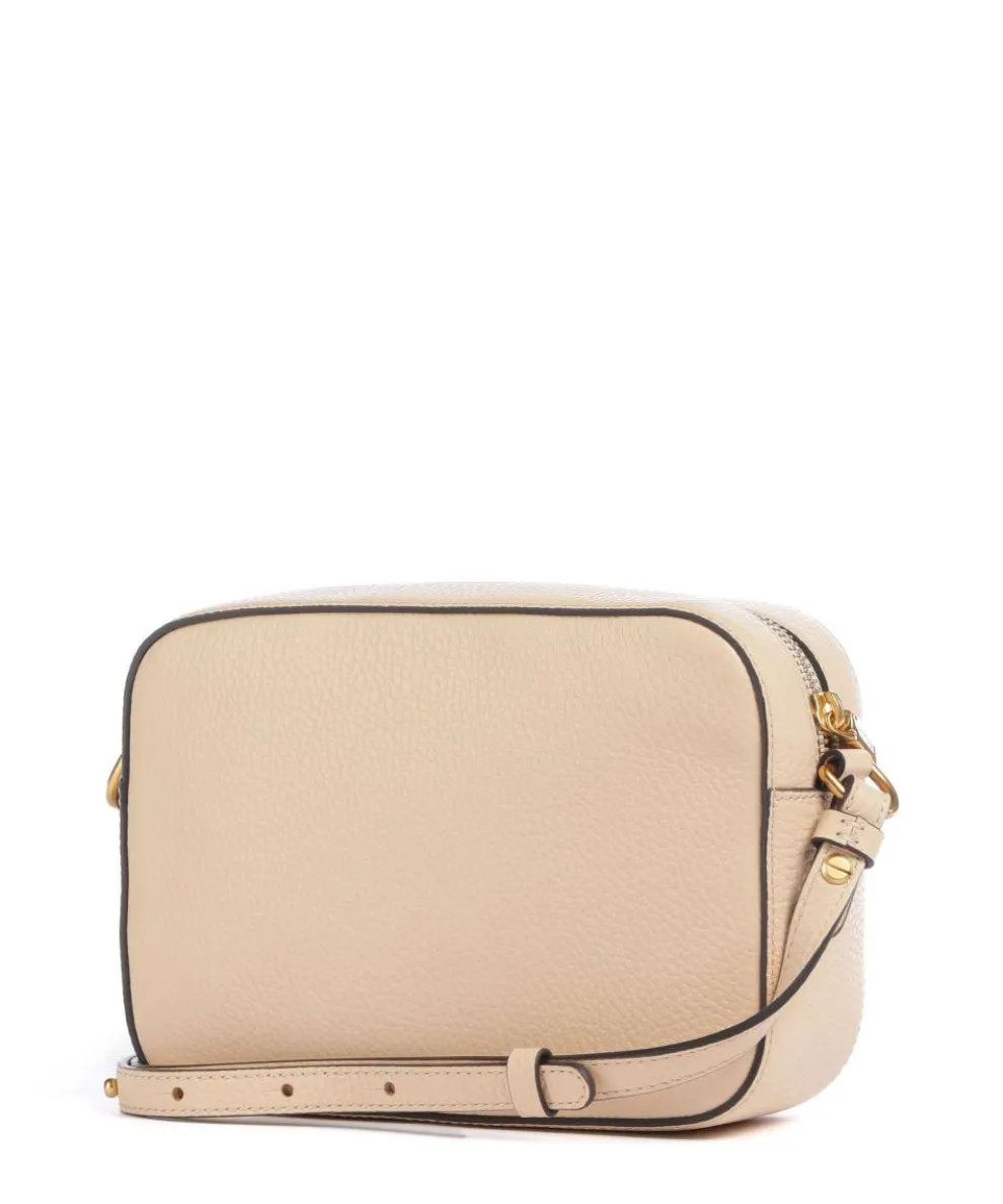 Beat Soft Umhängetasche genarbtes Rindsleder sand