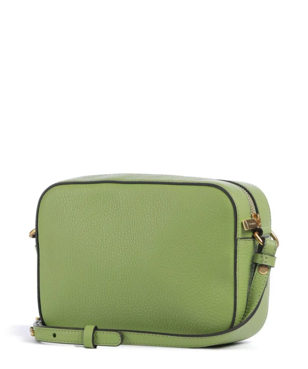 Beat Soft Umhängetasche genarbtes Rindsleder hellgrün