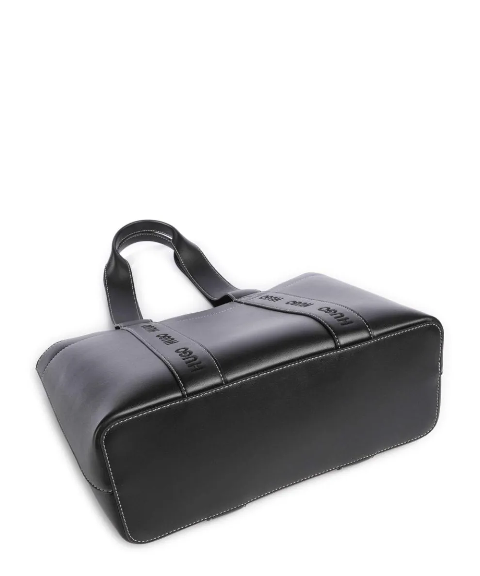 Becky Shopper Lederimitat schwarz