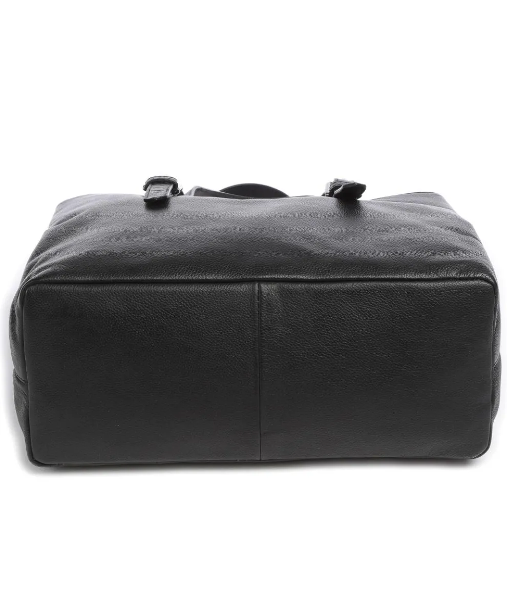 Bella Shopper Rindsleder schwarz