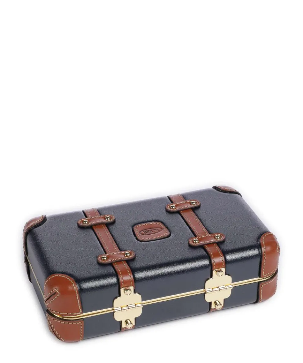 Bellagio Umhängetasche recyceltes Polycarbonat blau/braun