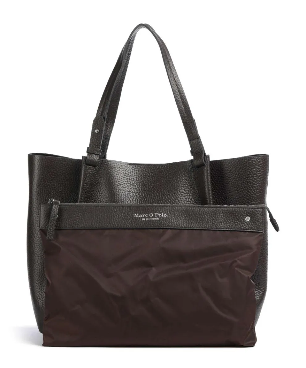 Bellar M Shopper genarbtes Rindsleder dunkelbraun