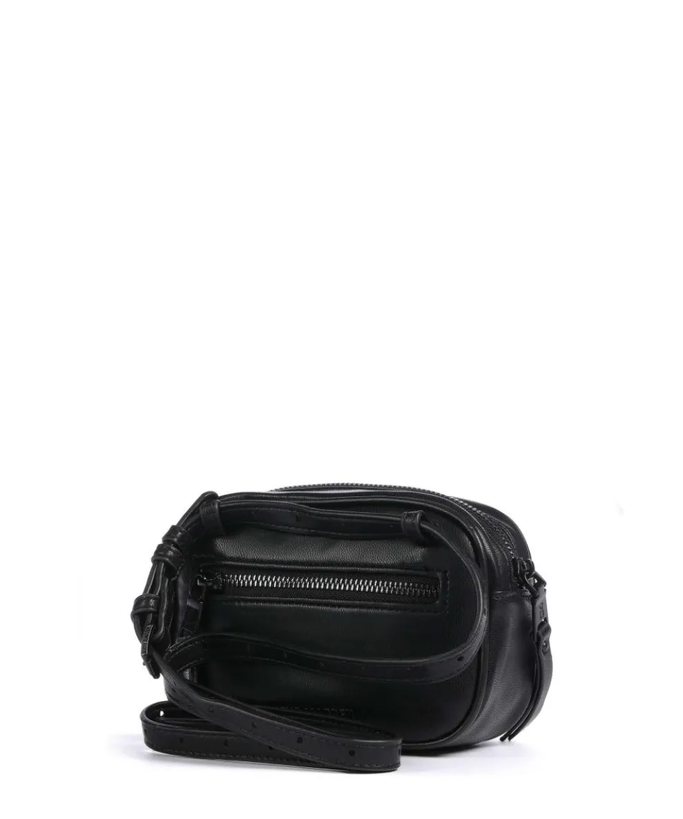 BENRICO Umhängetasche Lederimitat schwarz