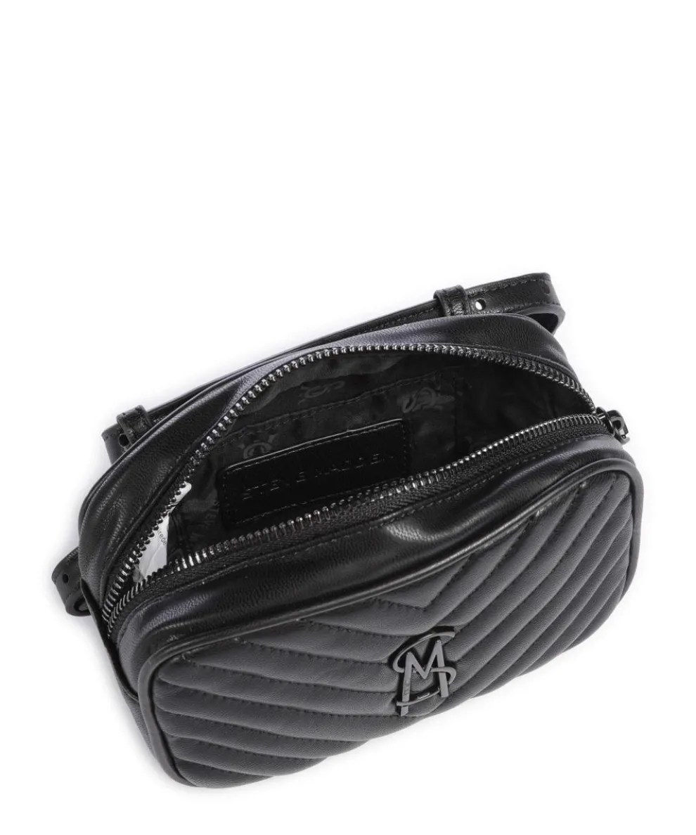 BENRICO Umhängetasche Lederimitat schwarz