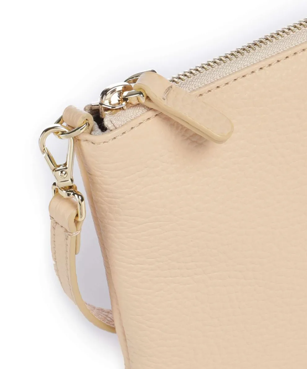 Best Umhängetasche genarbtes Leder natur