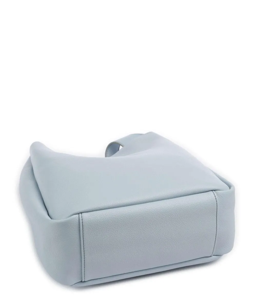 Bestie Shopper genarbtes Leder hellblau