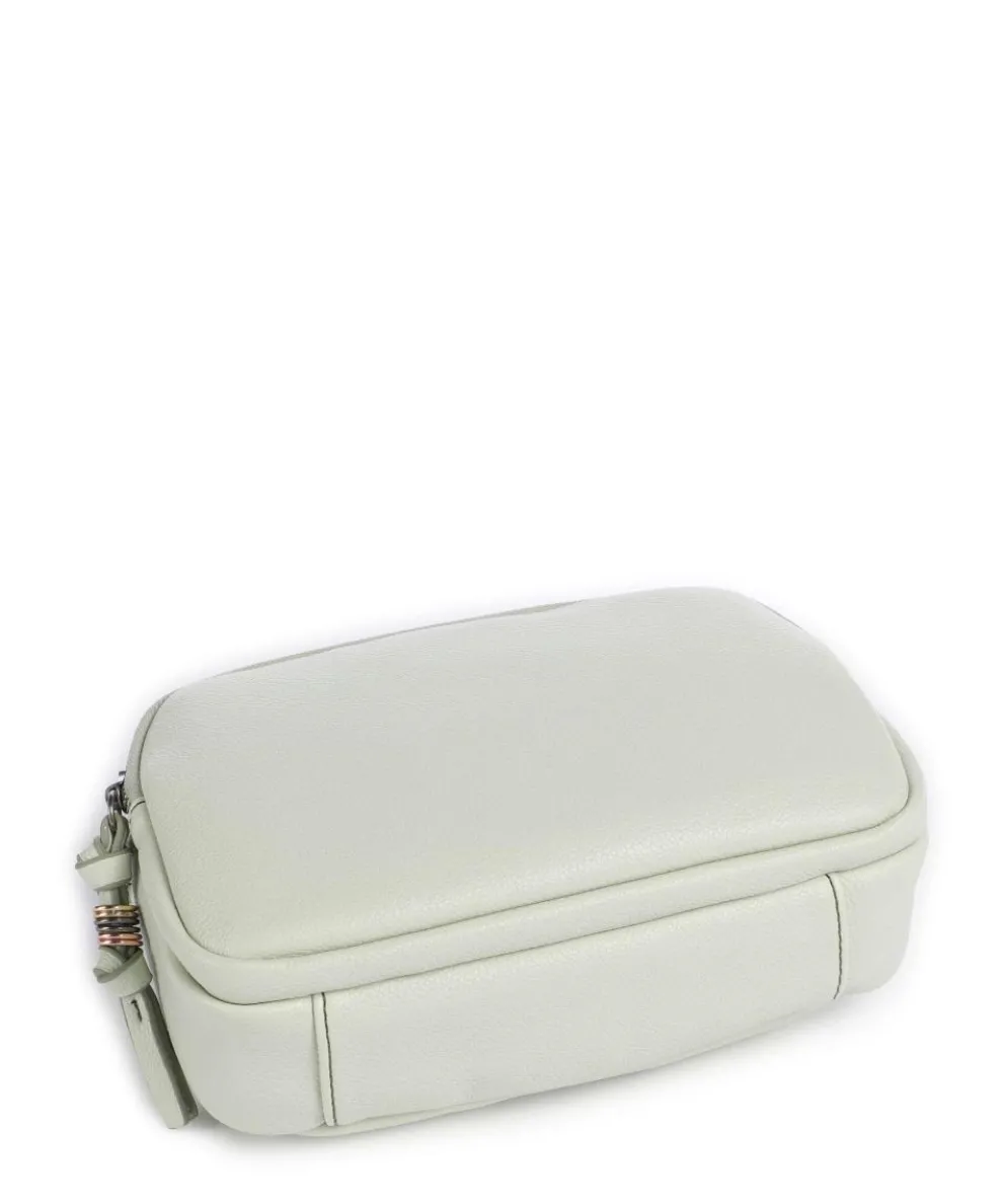 Bestie Umhängetasche recyceltes Leder, Polyurethane mintgrün