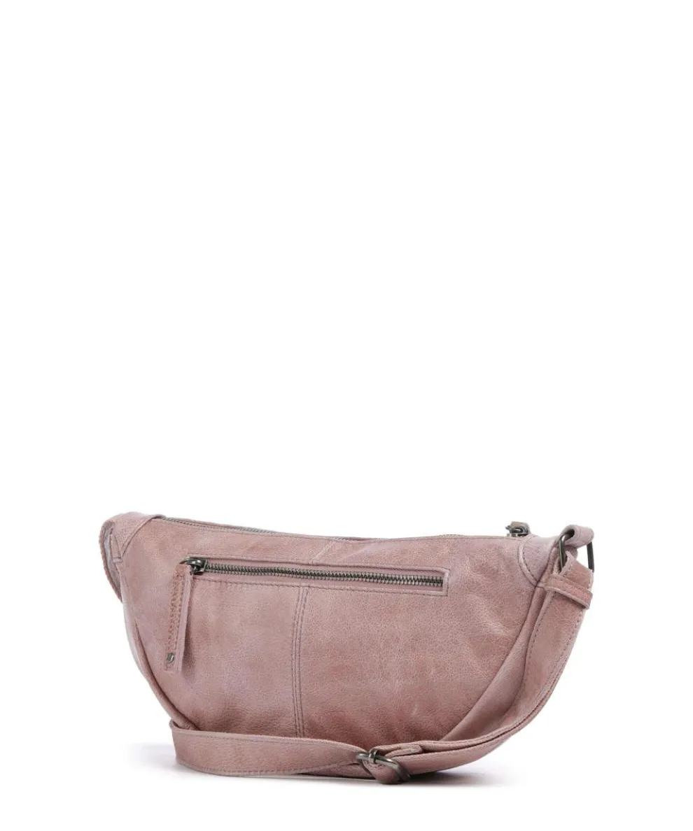 Bestseller Umhängetasche genarbtes Leder rosa