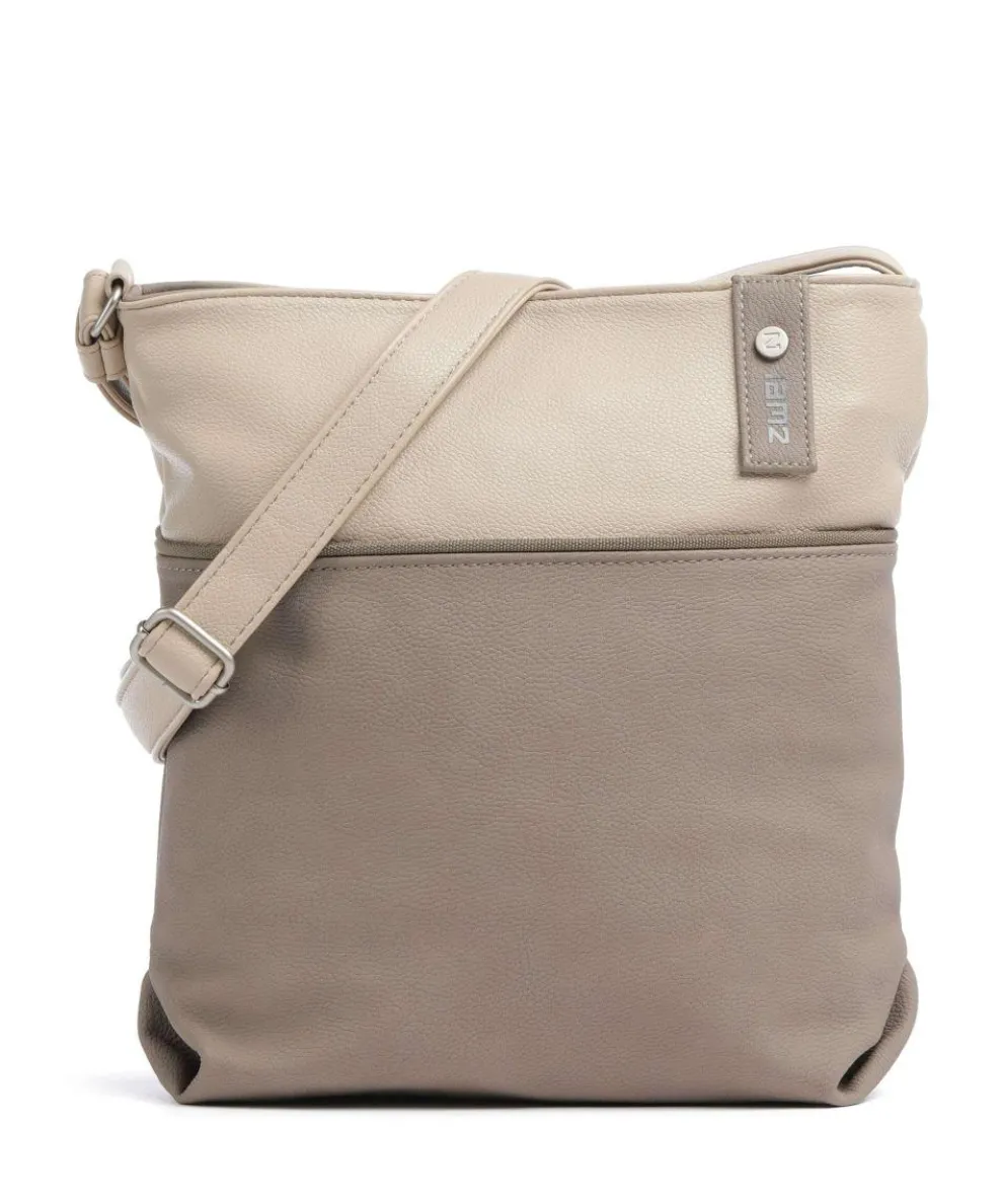 Jana J10 Schultertasche Lederimitat beige