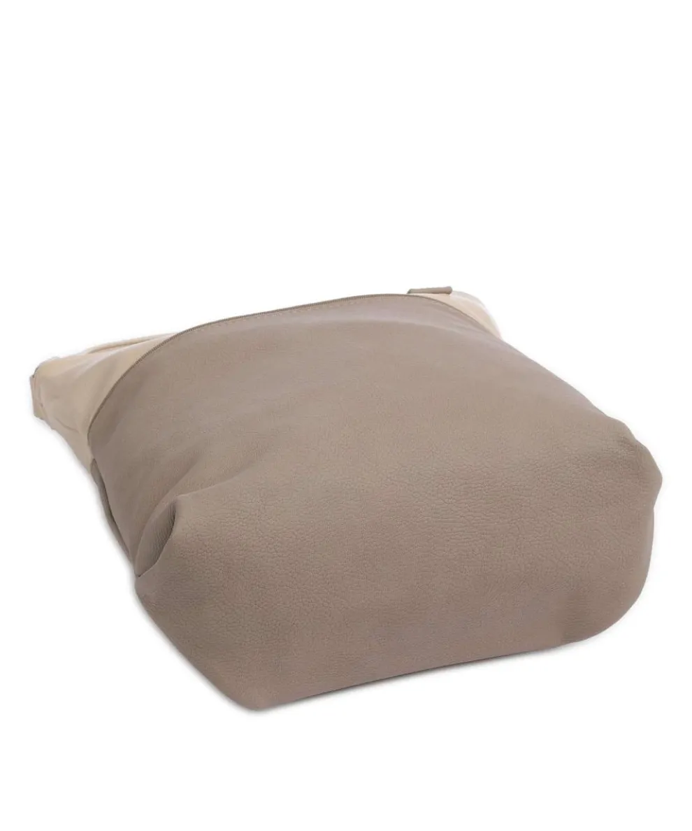 Jana J10 Schultertasche Lederimitat beige