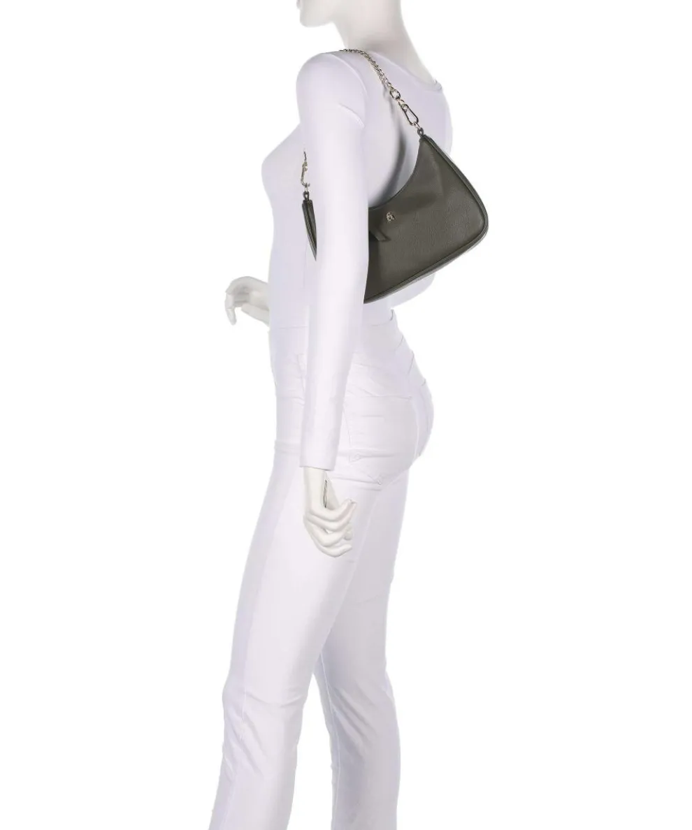 BHABIT Schultertasche Lederimitat khaki