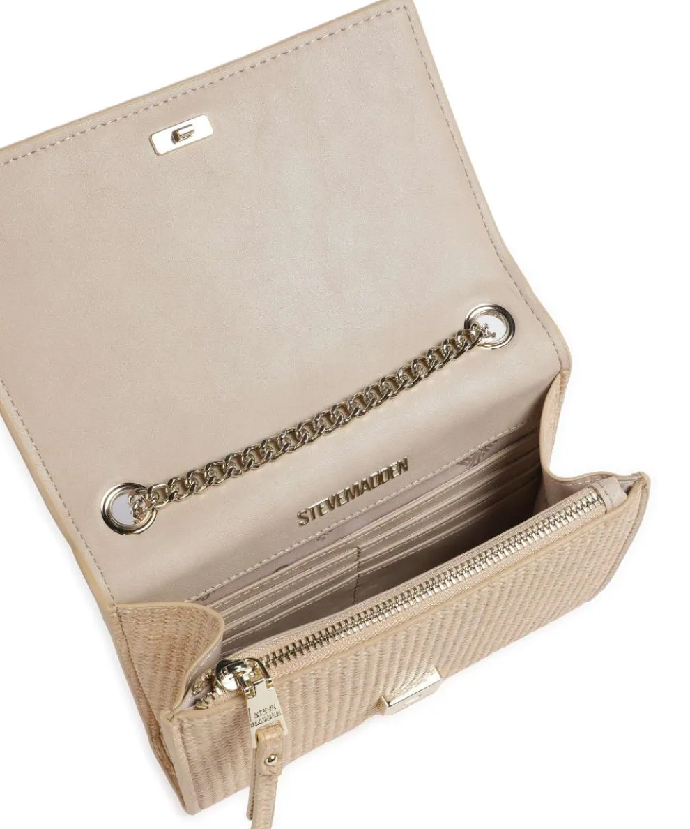 BHUXLEY Umhängetasche Polyurethane natur