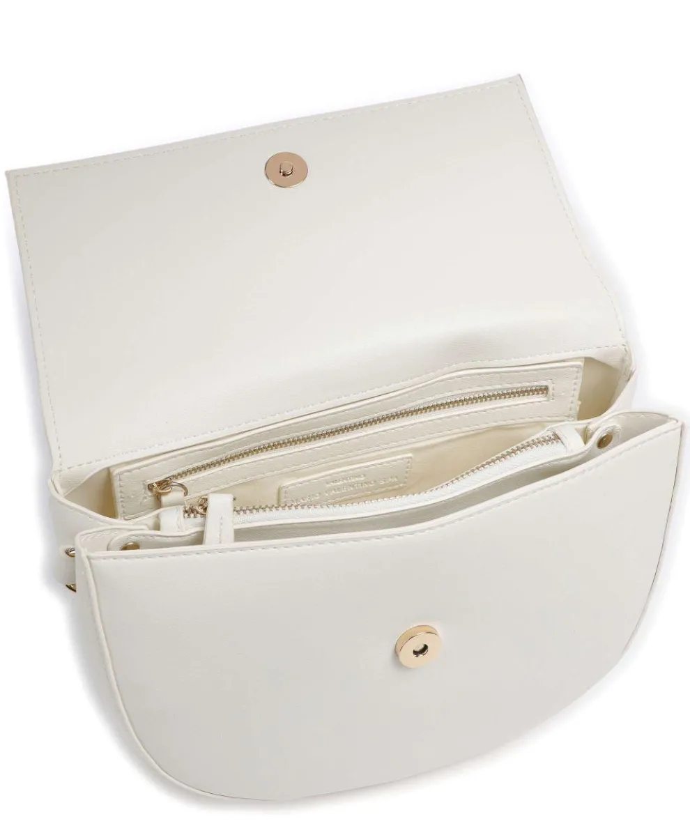 Bigs Umhängetasche Lederimitat weiß