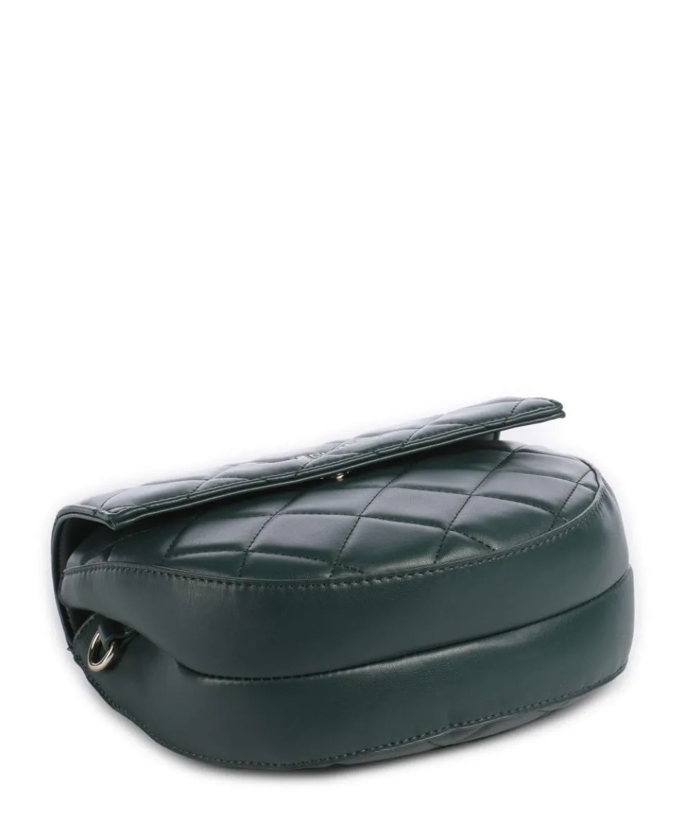 Bigs Umhängetasche Lederimitat dunkelgrün