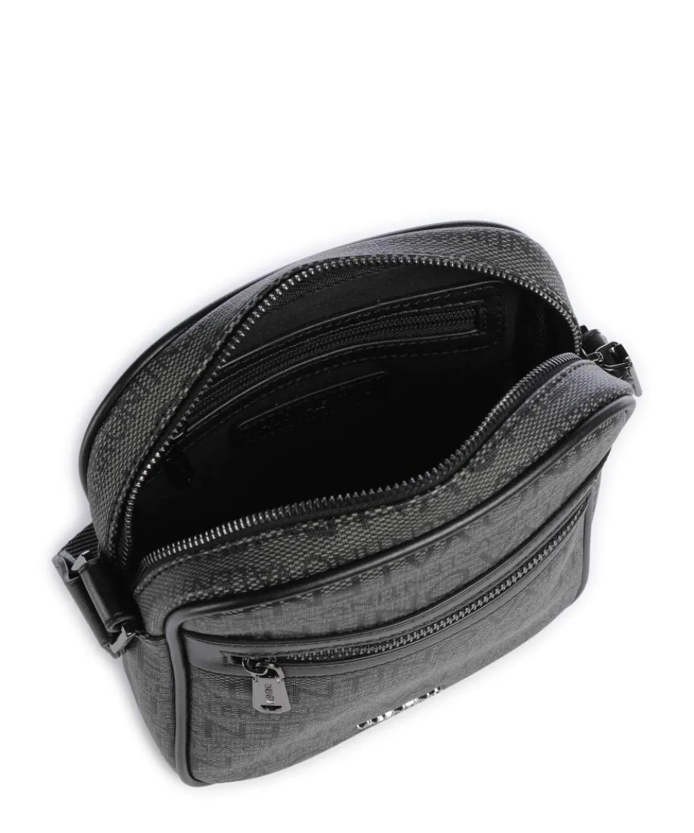 Billion Umhängetasche Lederimitat grau