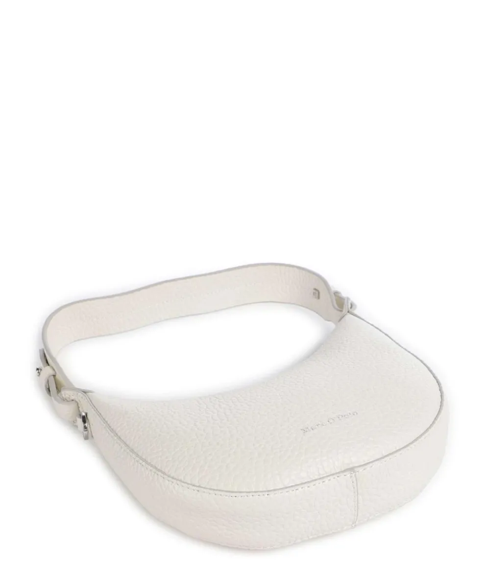 Bira Schultertasche genarbtes Rindsleder creme