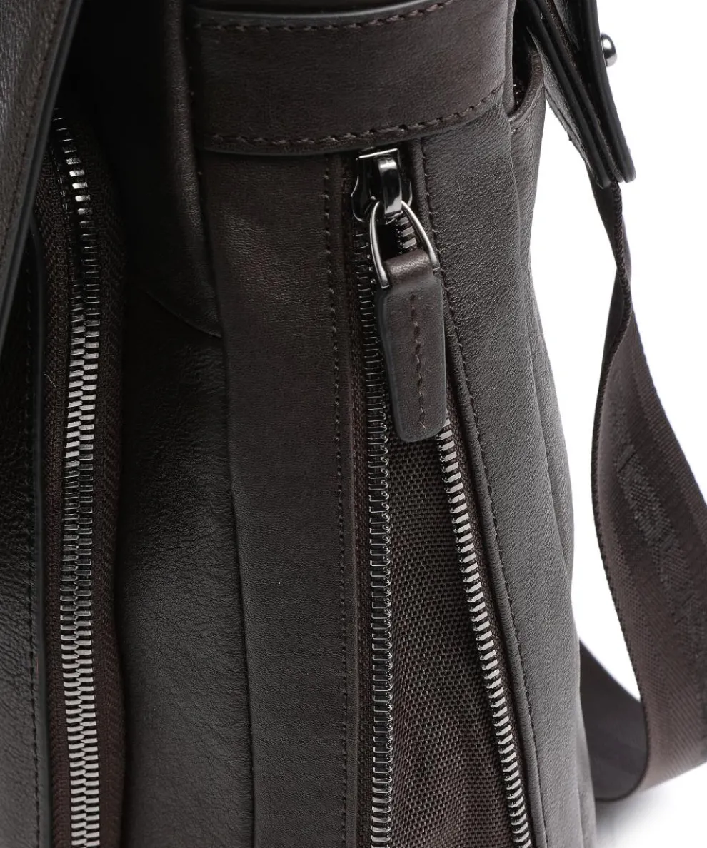 Black Square Aktentasche 15″ Leder dunkelbraun