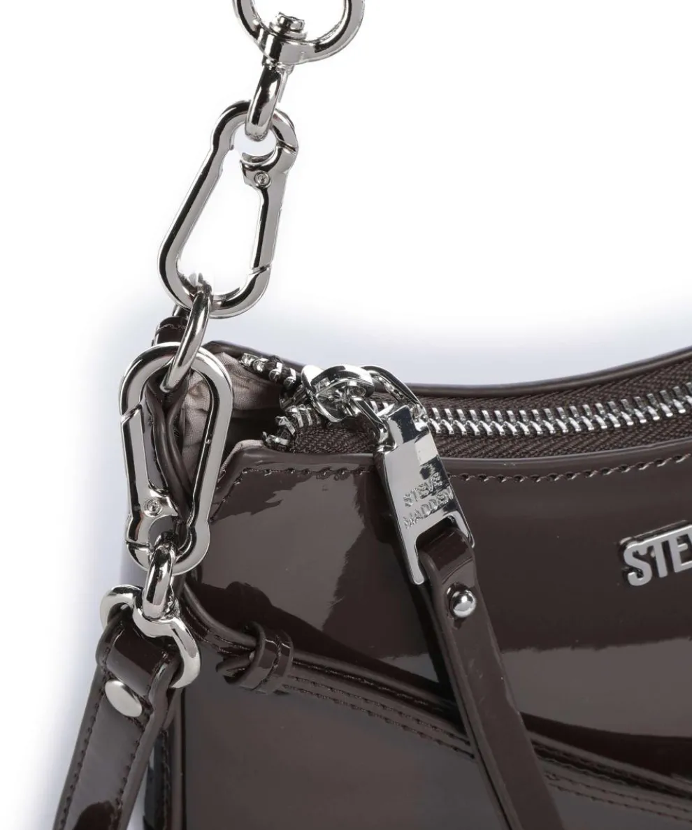 BLIANA Schultertasche Polyurethane mahagoni