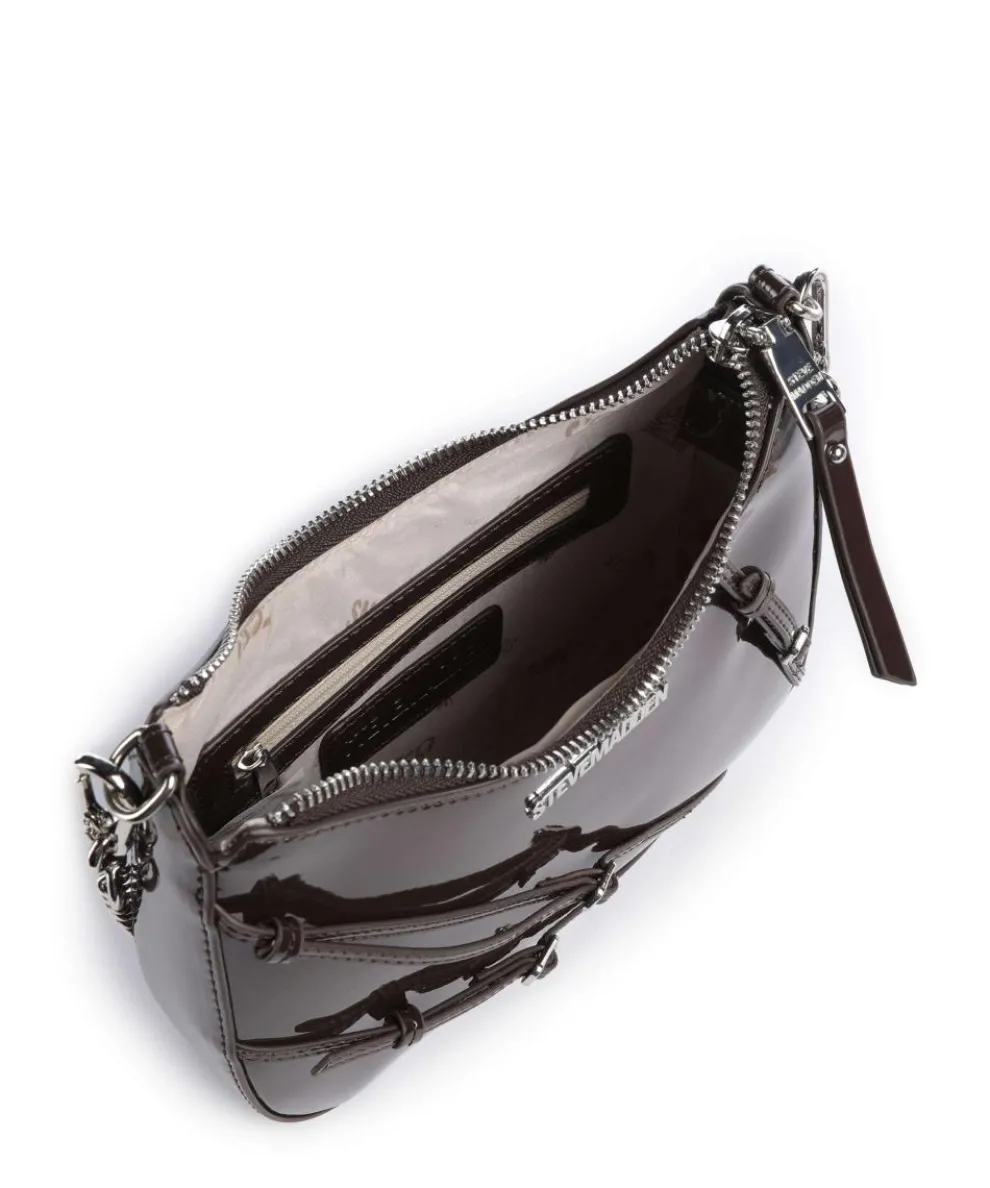 BLIANA Schultertasche Polyurethane mahagoni