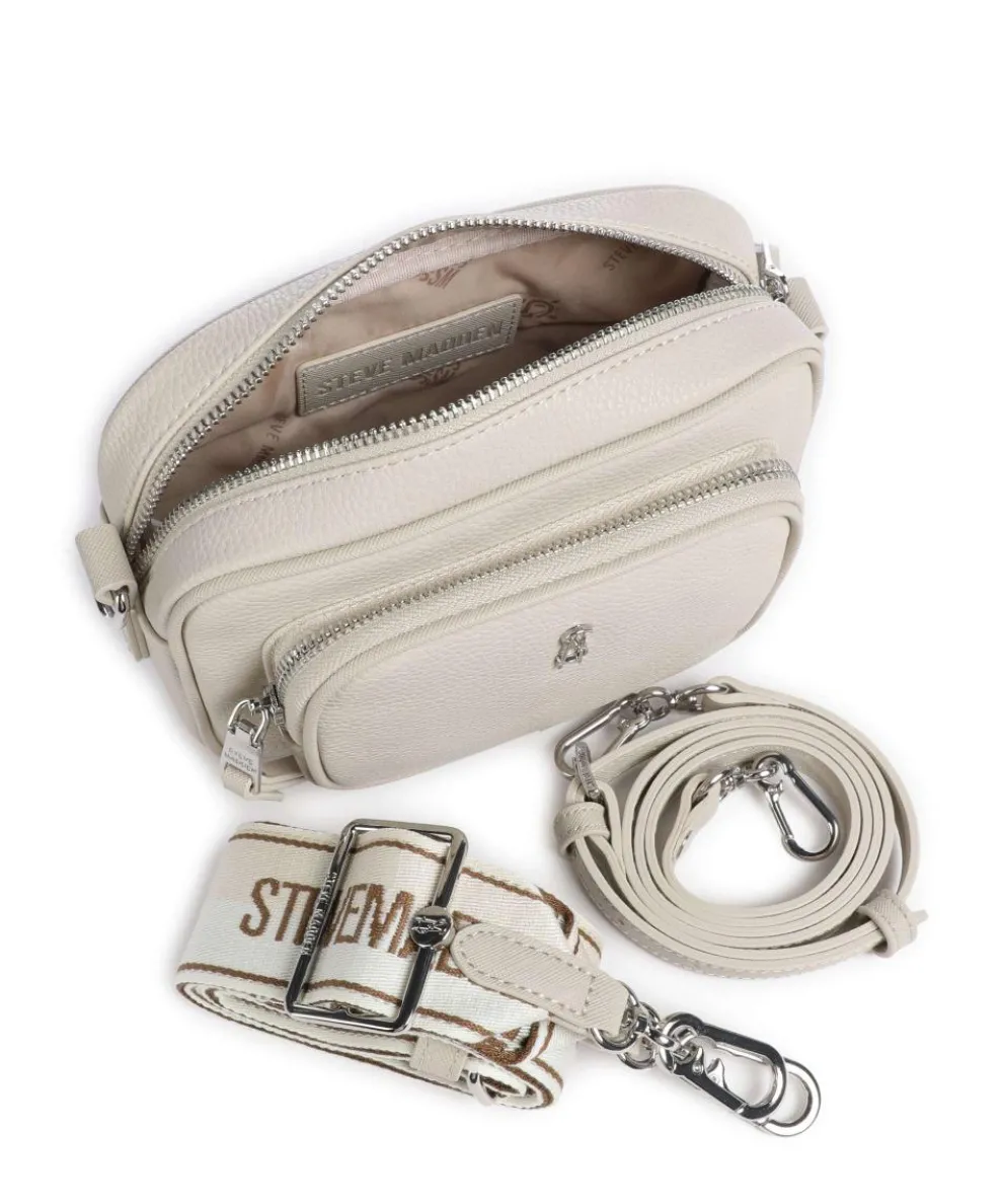 BLILLITE Umhängetasche Lederimitat elfenbein