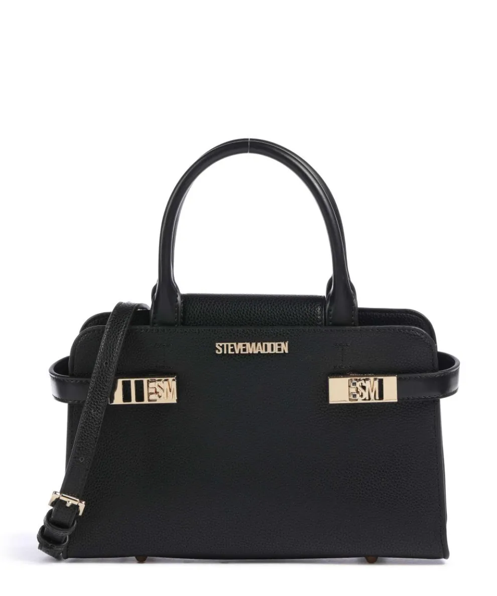 BLINDEN Handtasche Lederimitat schwarz