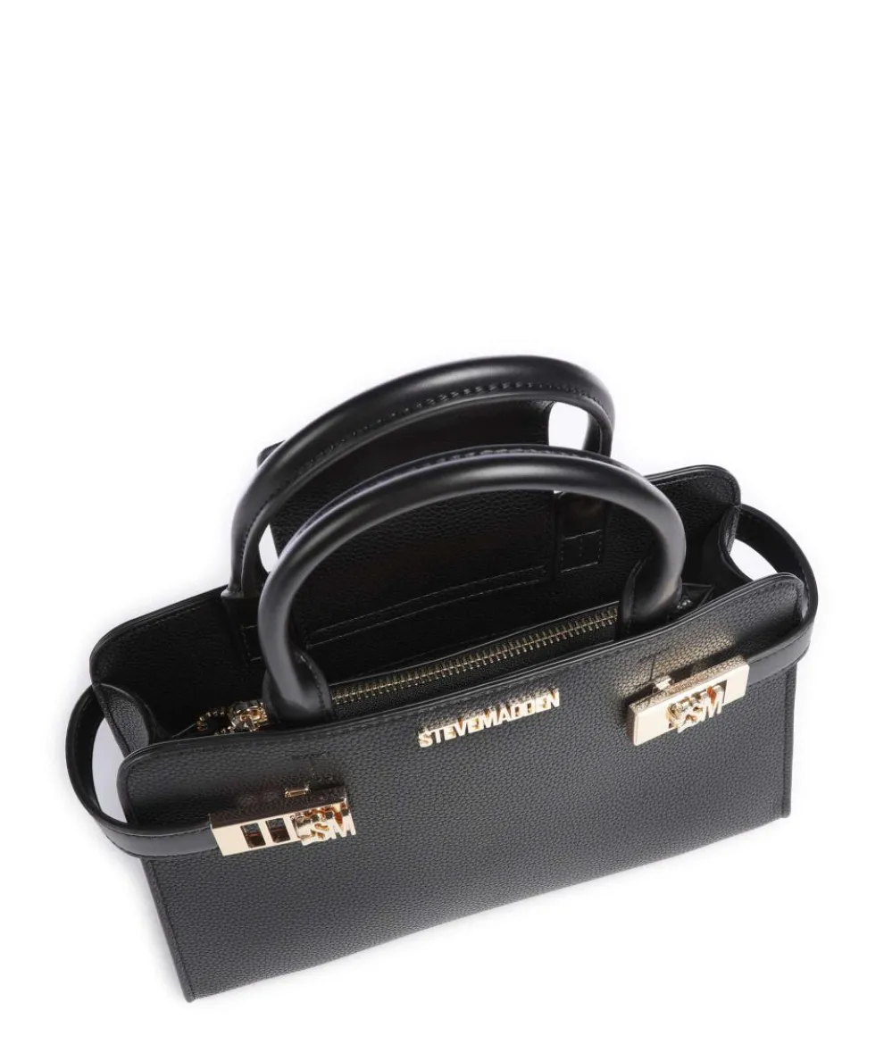 BLINDEN Handtasche Lederimitat schwarz