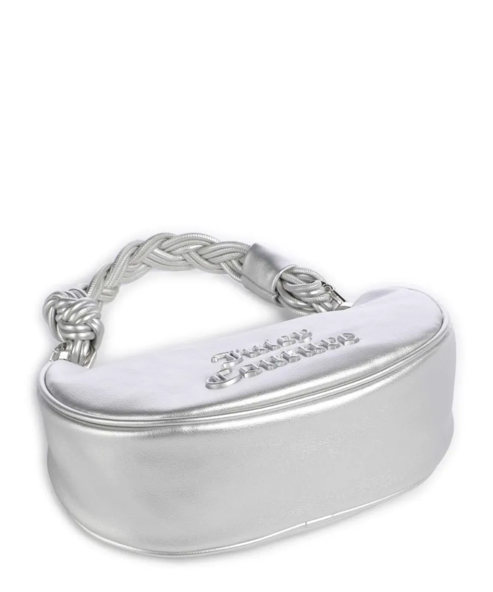 Blossom Twist S Schultertasche Lederimitat silber