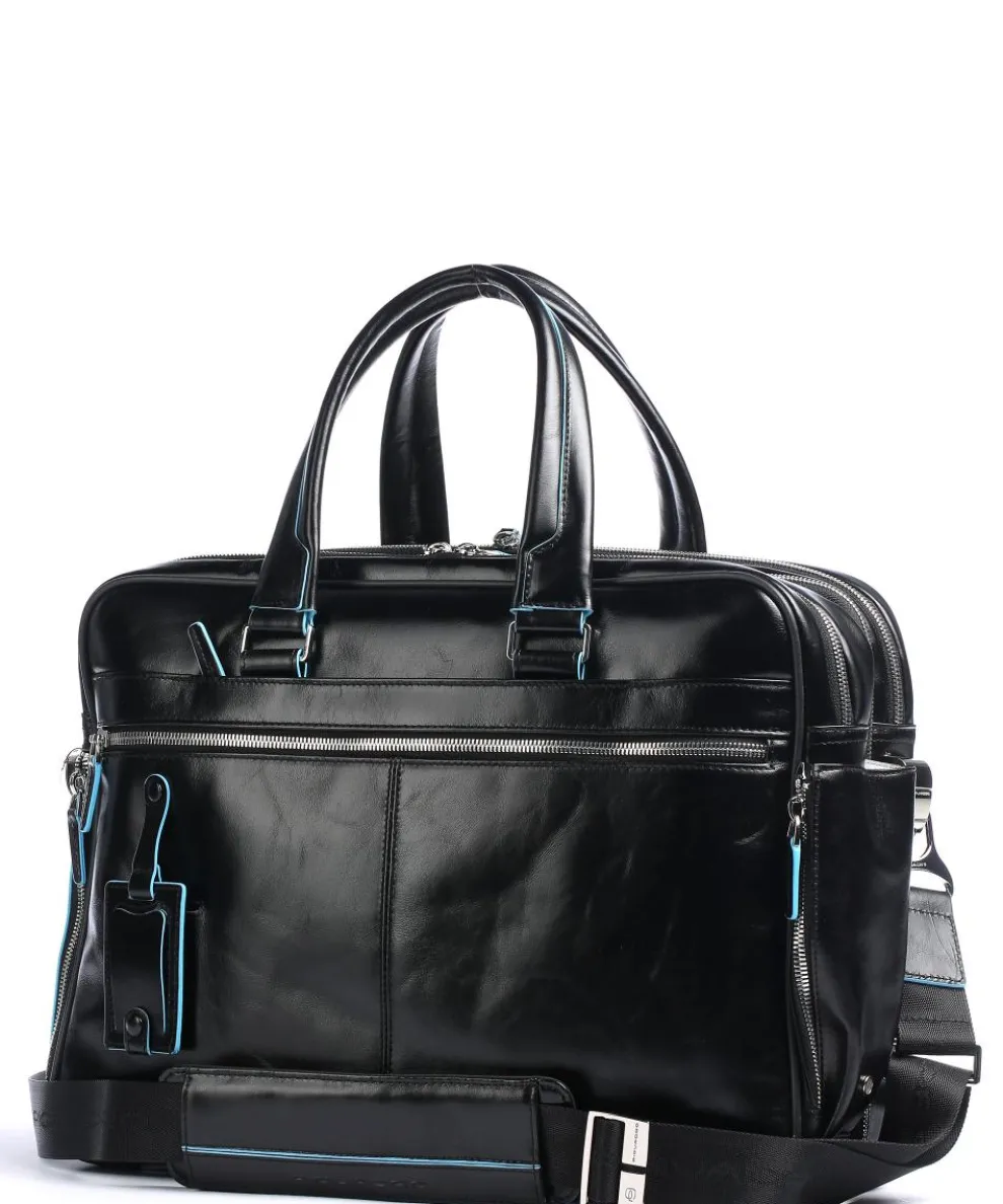 Blue Square Aktentasche 16″ Leder schwarz
