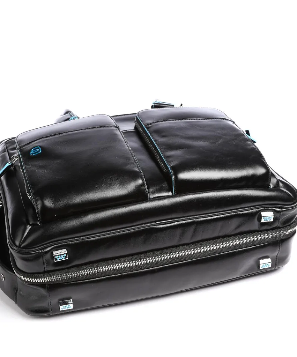 Blue Square Aktentasche 16″ Leder schwarz