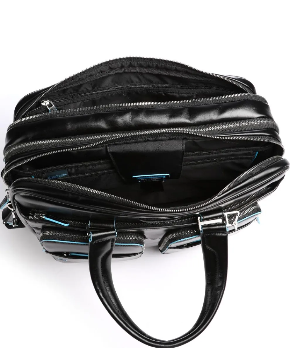 Blue Square Aktentasche 16″ Leder schwarz