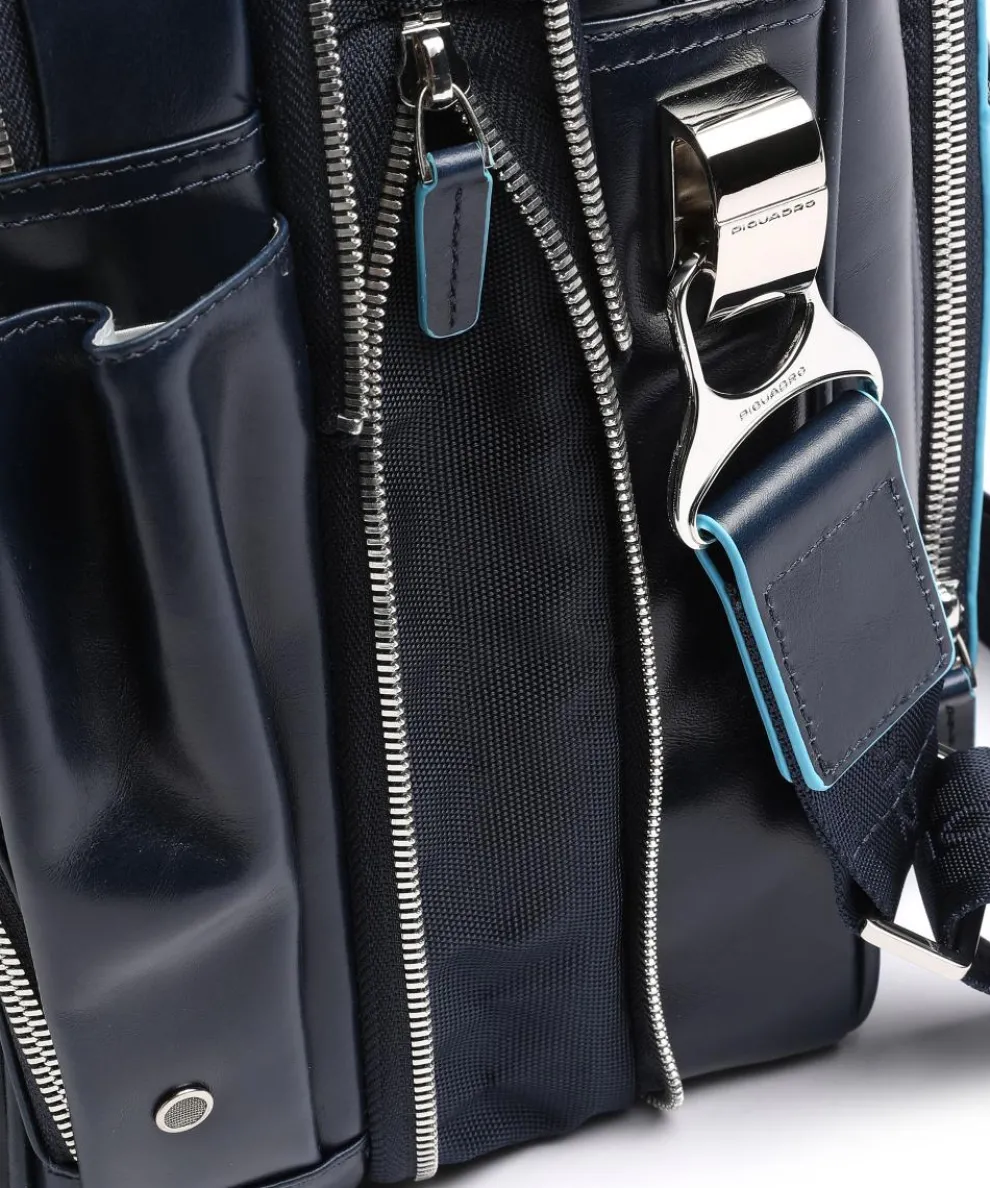 Blue Square Aktentasche 16″ Leder dunkelblau