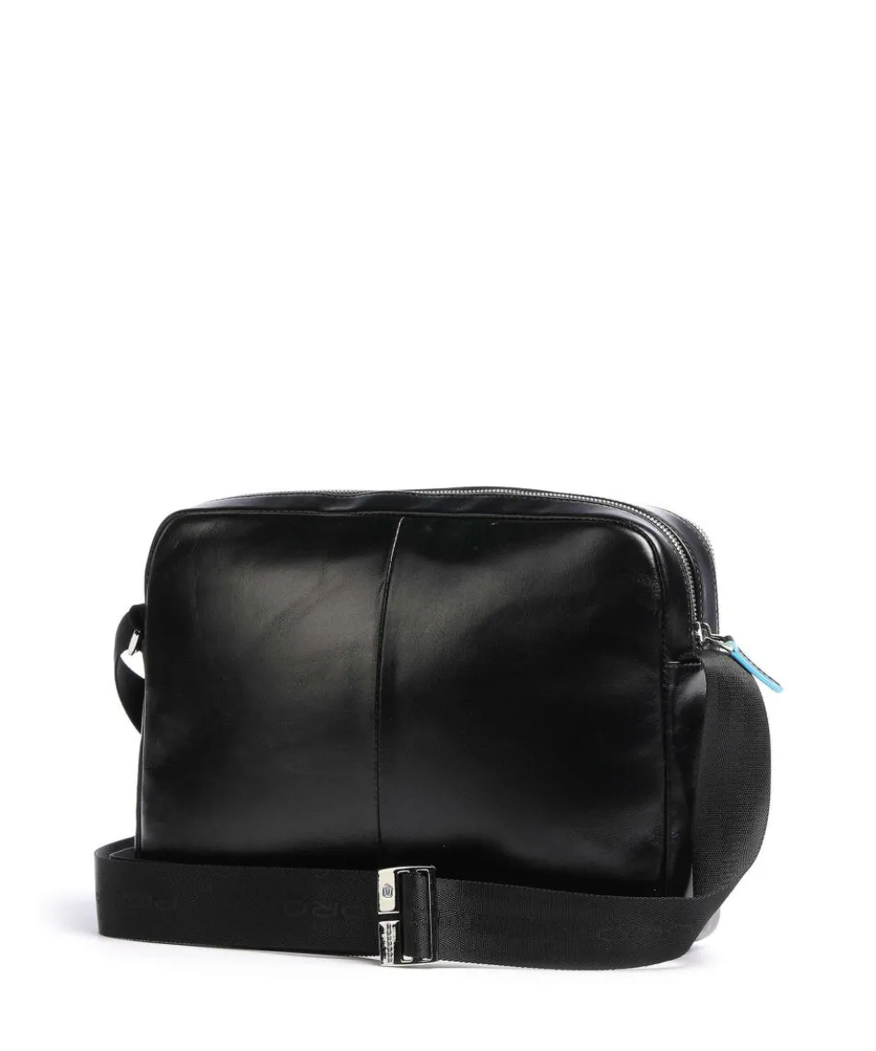 Blue Square Aktentasche Leder schwarz