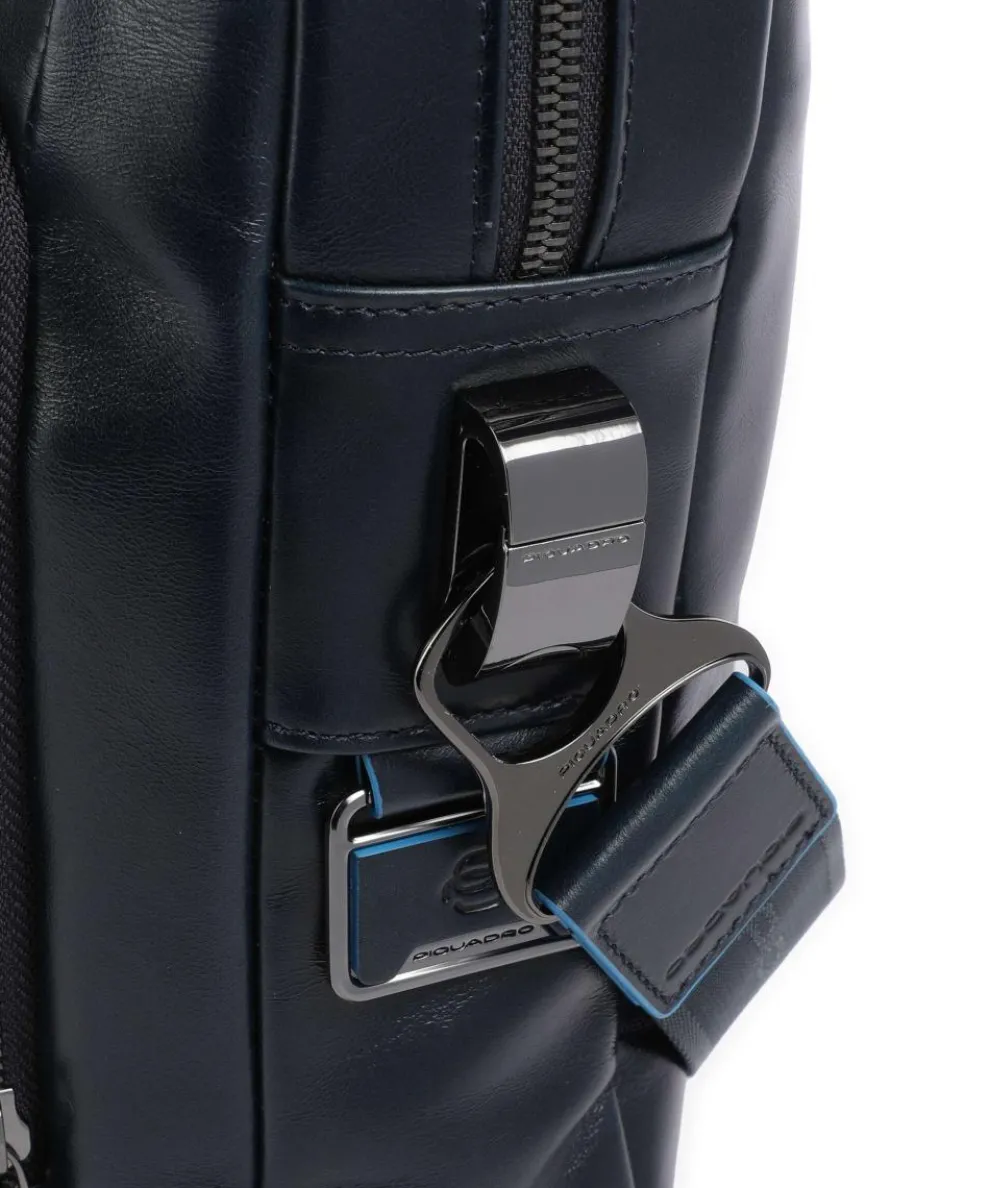 Blue Square Aktentasche 15″ Leder dunkelblau