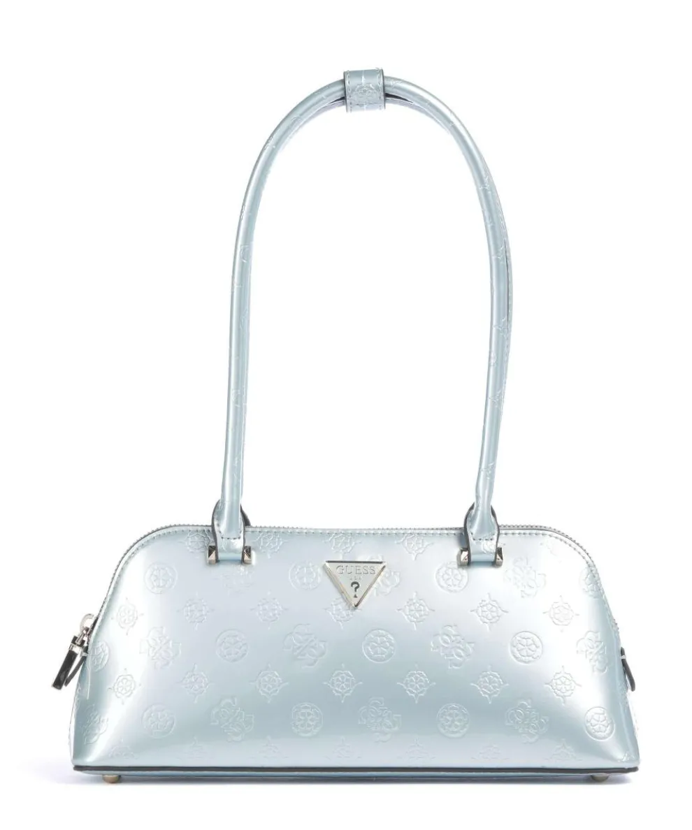 Arnela Schultertasche Lederimitat hellblau