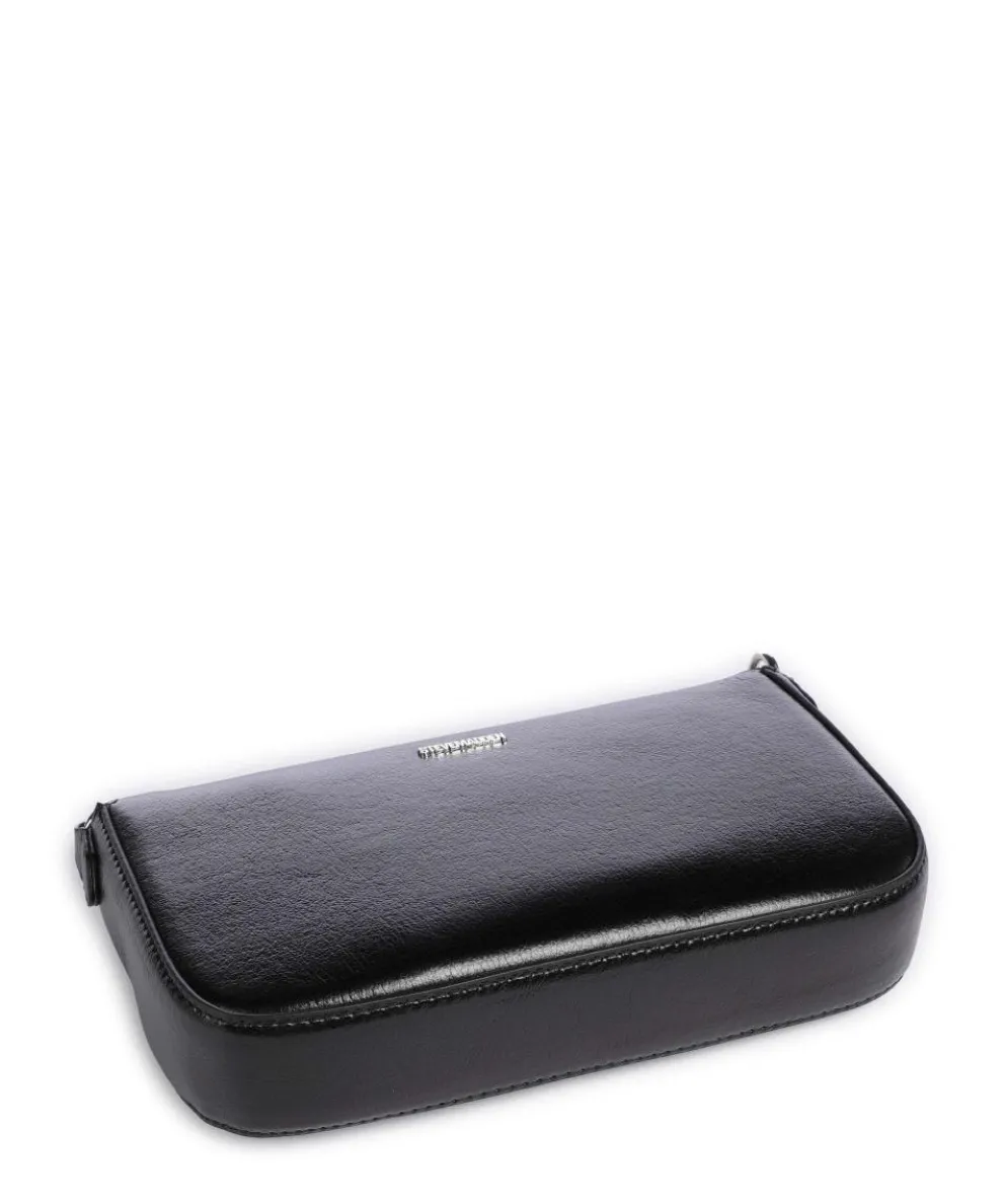 BNAIM-R Schultertasche Lederimitat schwarz