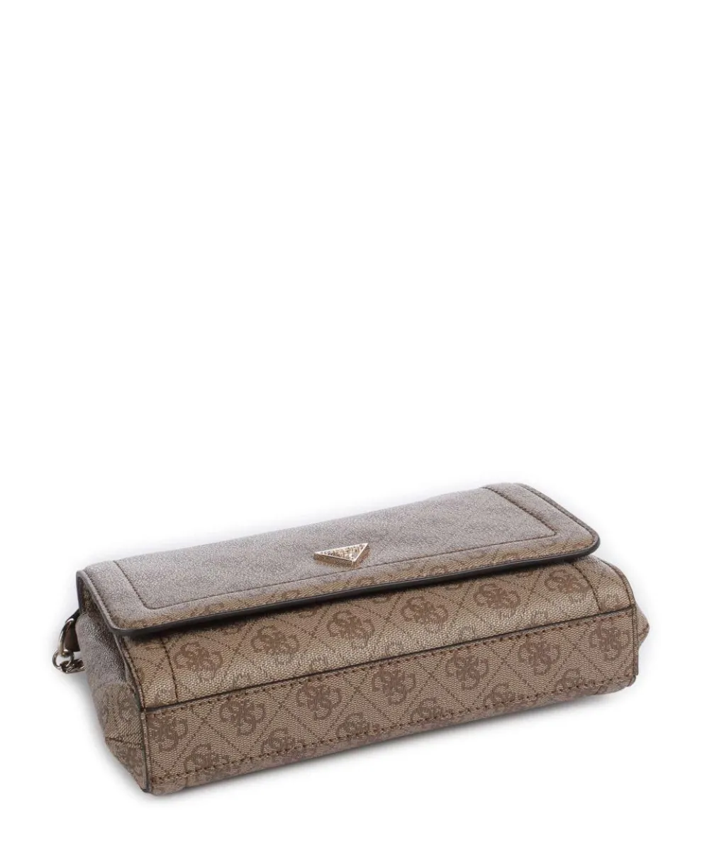 Noelle Schultertasche Lederimitat hellbraun