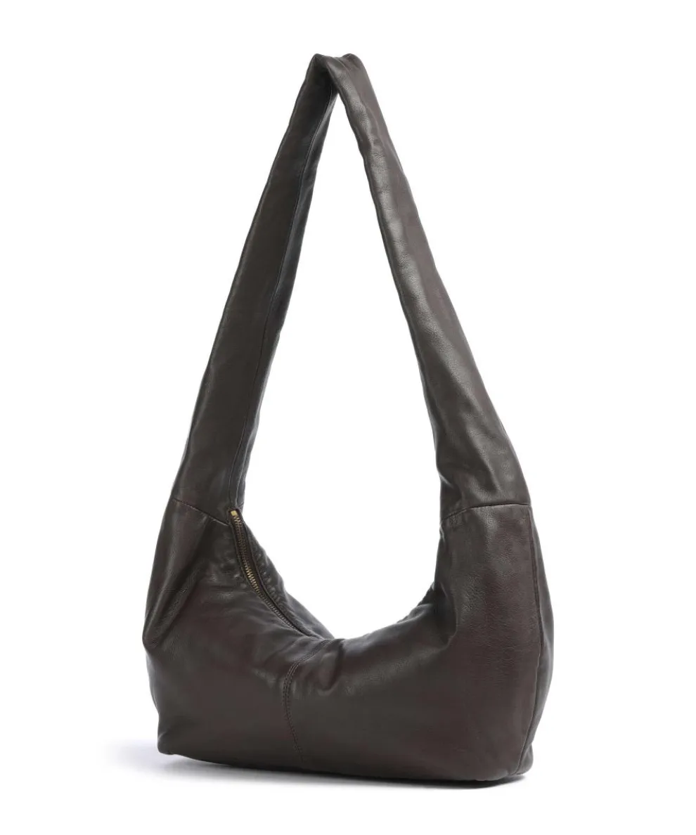 Bo Sheep Natural M Beuteltasche Schafsleder dunkelbraun