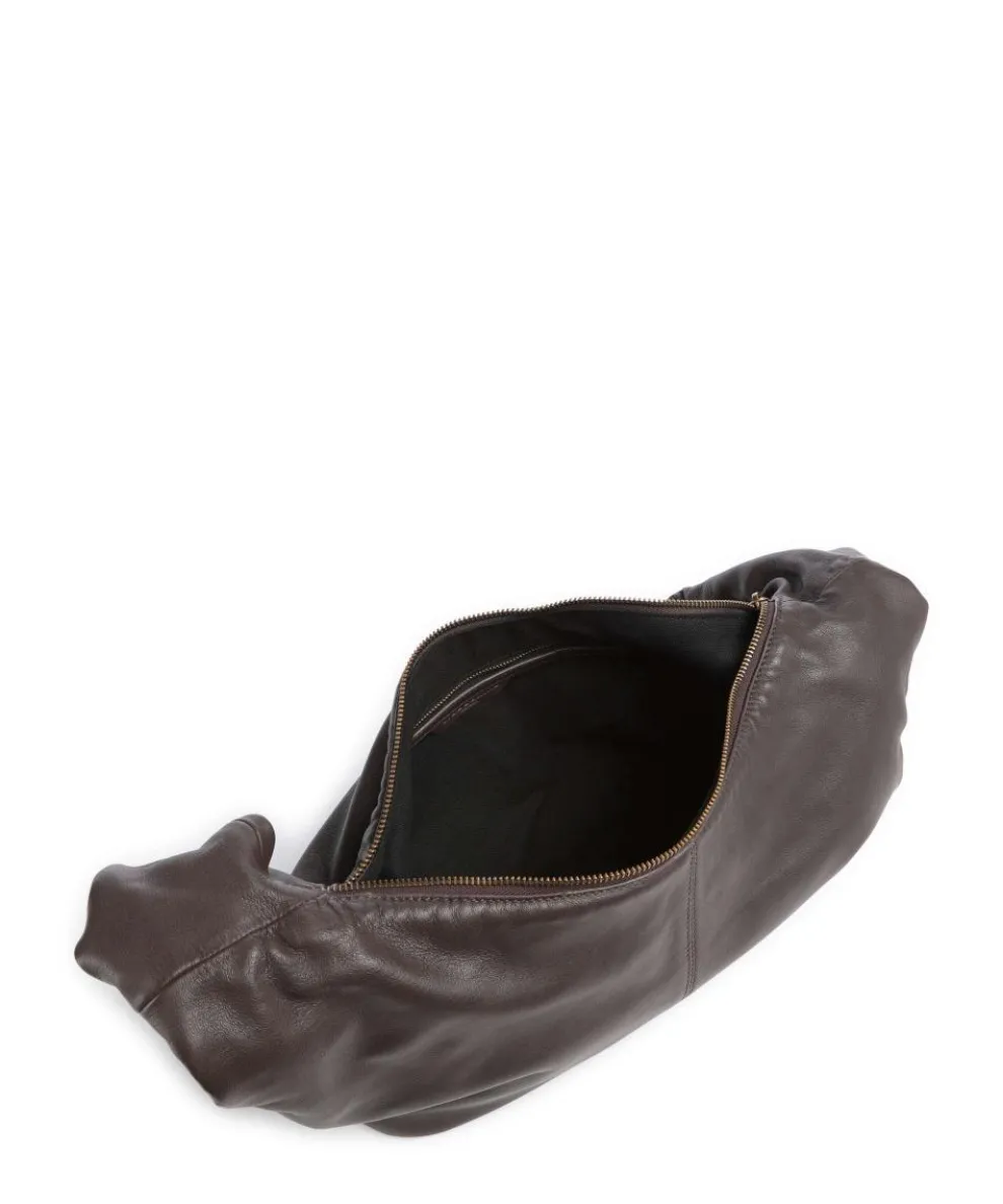 Bo Sheep Natural M Beuteltasche Schafsleder dunkelbraun