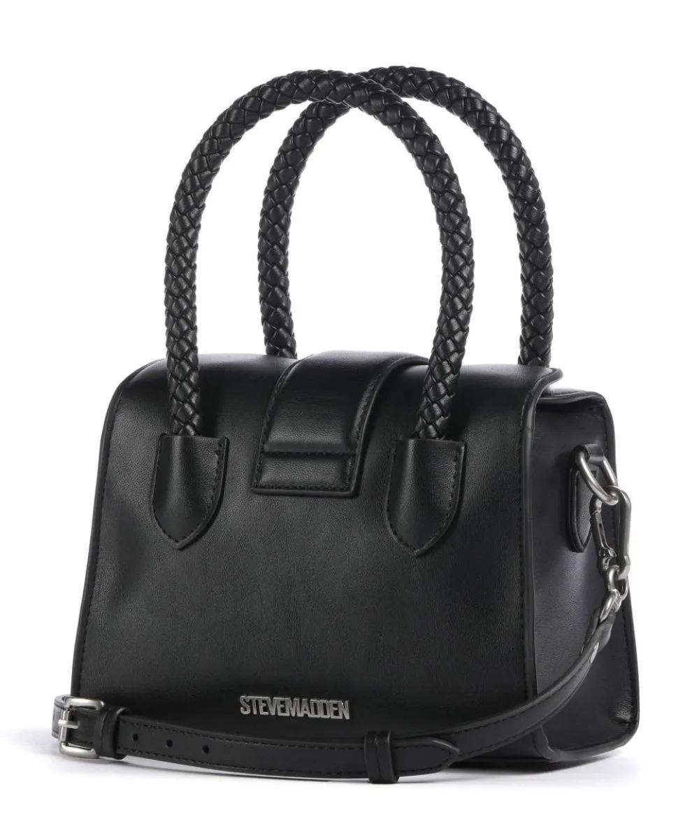 BOHAN Handtasche Lederimitat schwarz