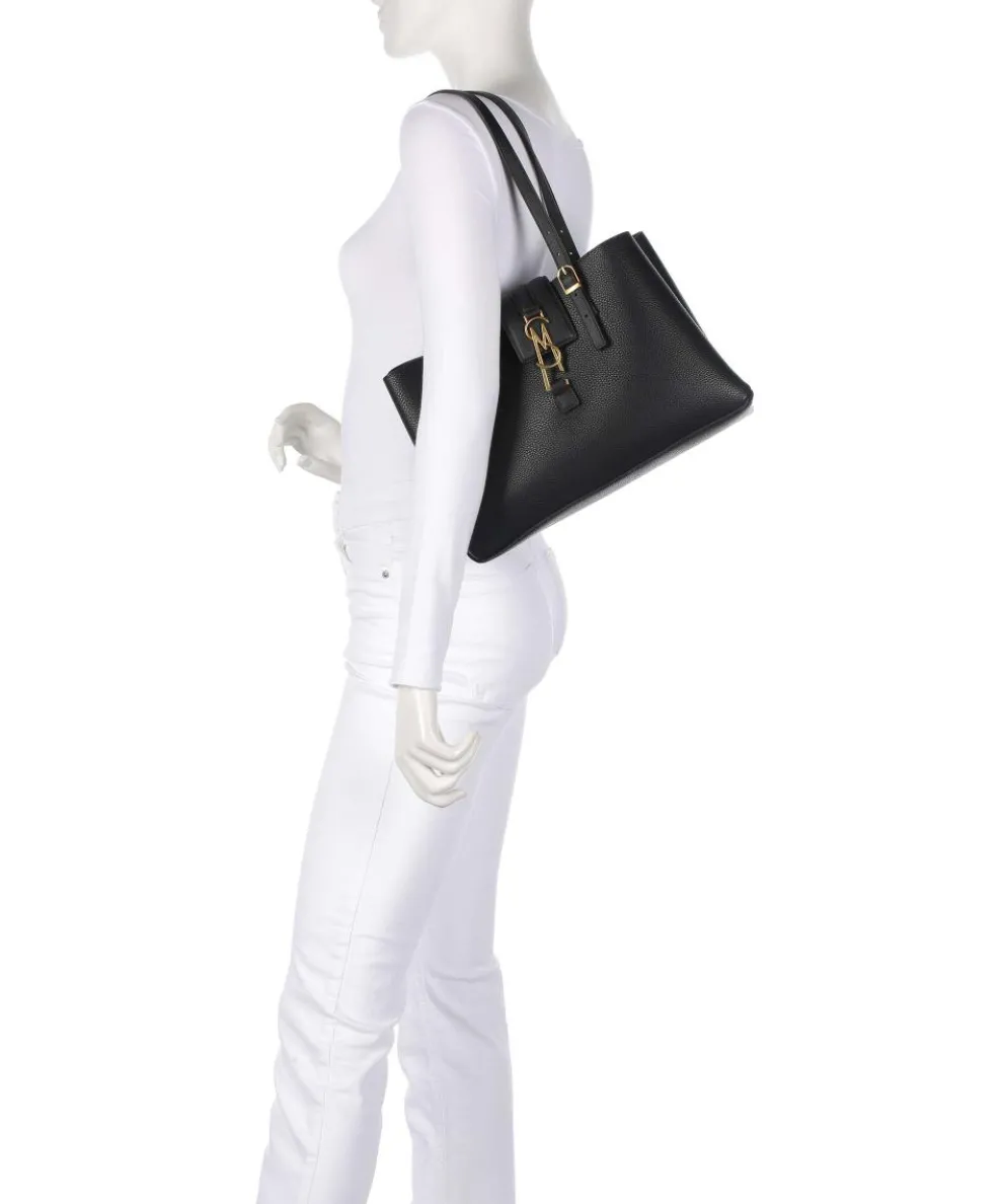 BPRINCIE Shopper Lederimitat schwarz