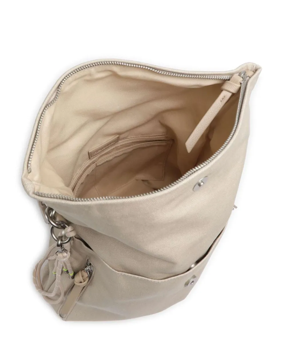 Carry Me Everywhere Beuteltasche Canvas beige