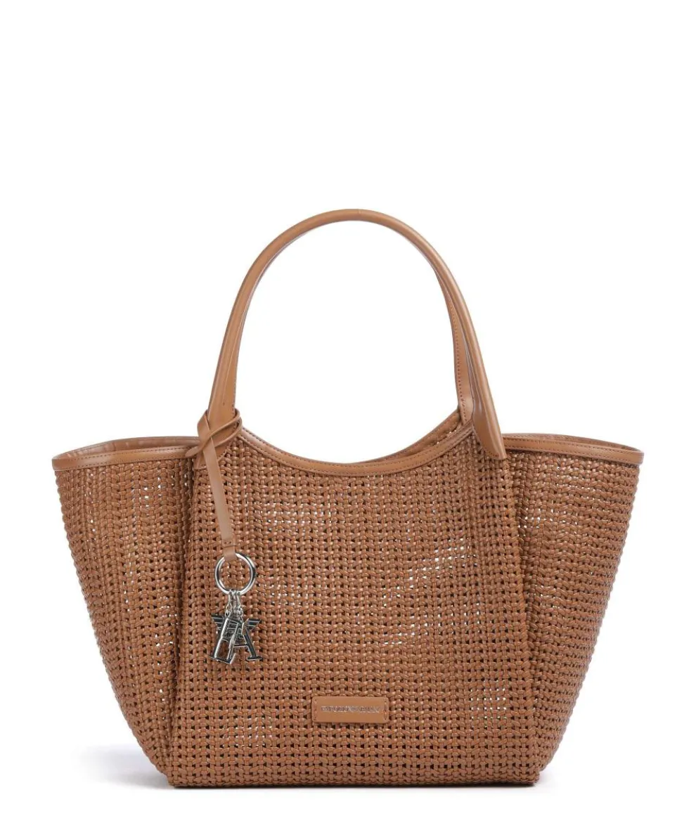 Durini 24 Shopper Lederimitat braun