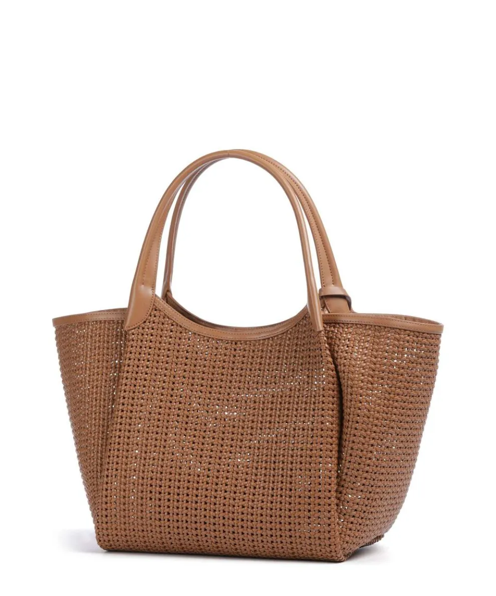 Durini 24 Shopper Lederimitat braun