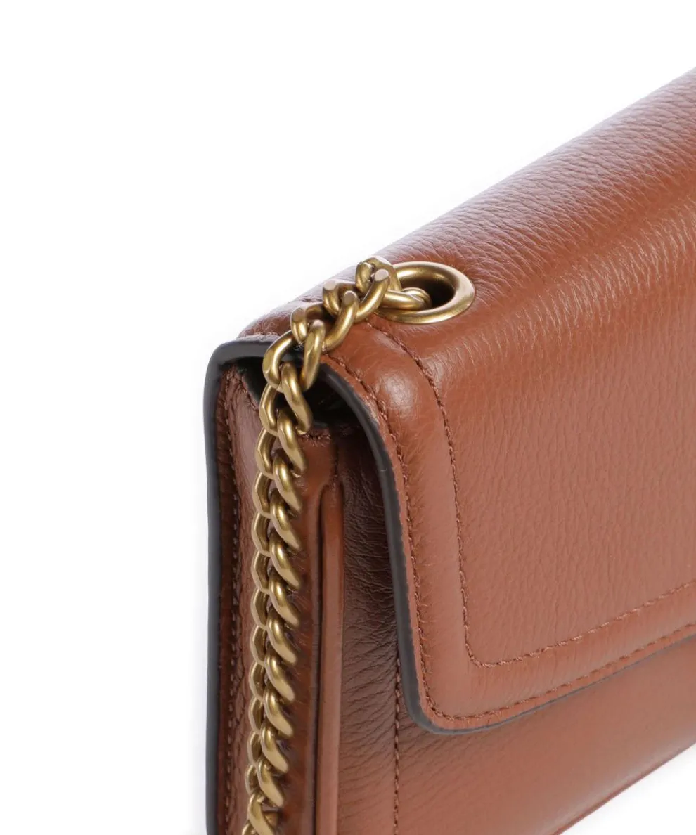 Bradley Large Geldbörse genarbtes Rindsleder braun