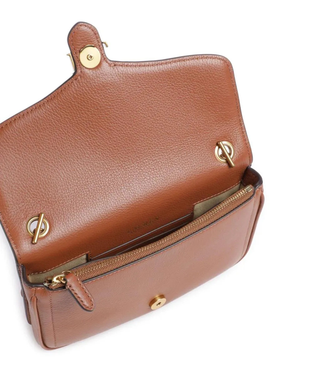 Bradley Large Geldbörse genarbtes Rindsleder braun